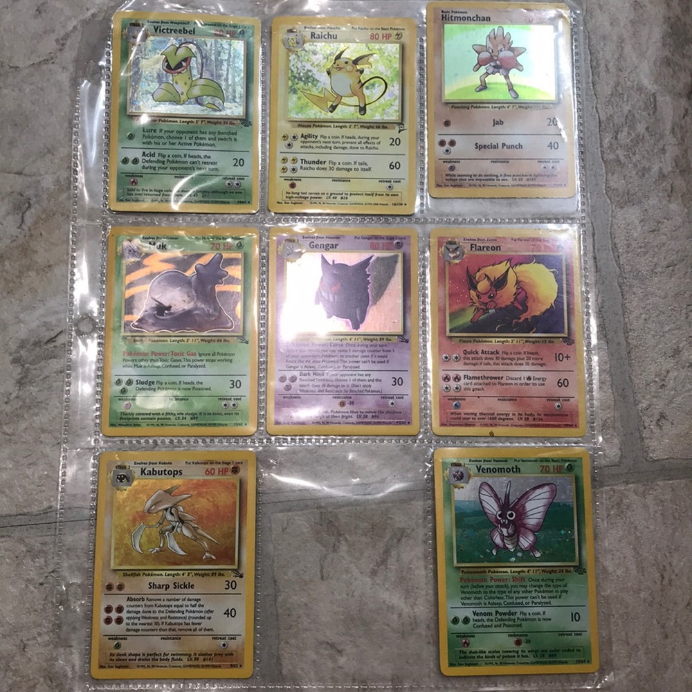 RARE Pokémon cards